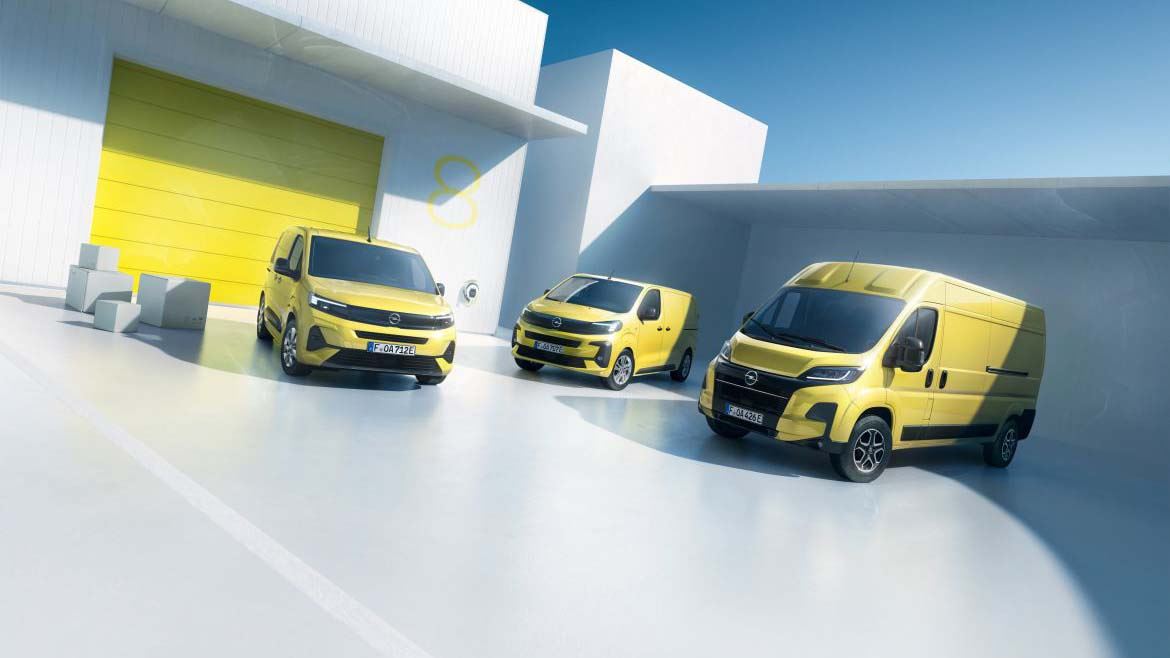 Nieuwe Opel Combo, Vivaro en Movano: de innovatieve lichte bedrijfswagens met de Blitz